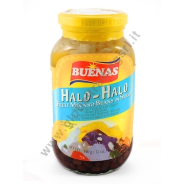 BUENAS HALO HALO MIX - FRUTTA E LEGUMI IN SCIROPPO 24x340g