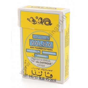 VALDA PASTILLES - CARAMELLE ALLA MENTA 10x28g