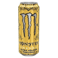 MONSTER ENERGY DRINK - ULTRA GOLD PINEAPPLE 12x500ml