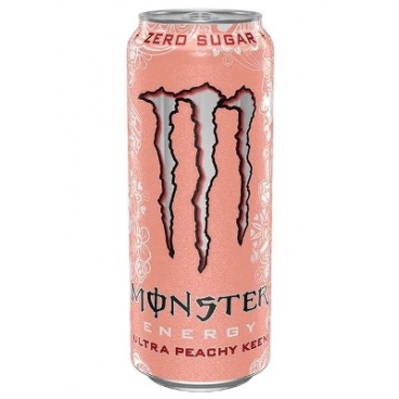 MONSTER ENERGY DRINK - ULTRA PEACHY KEEN 12x500ml