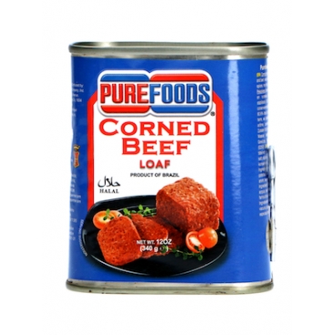 PURE FOODS CORNED BEEF - CARNE DI MANZO IN SCATOLA 24x340g