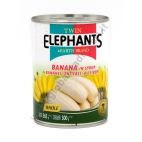 TWIN ELEPHANTS BANANA IN SCIROPPO 24x565g