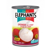 TWIN ELEPHANTS LONGAN IN SCIROPPO 24x565g