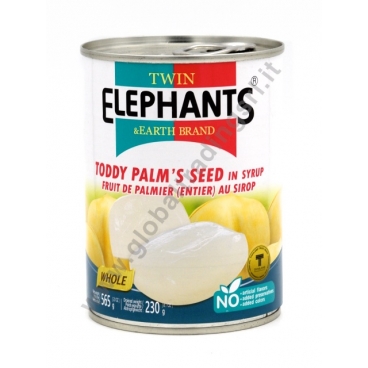 TWIN ELEPHANTS TODDY PALM - FRUTTI DI PALMA SCIROPPO 24x565g