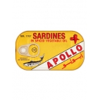 APOLLO GIALLO SARDINE IN OLIO PICCANTE 50x125g