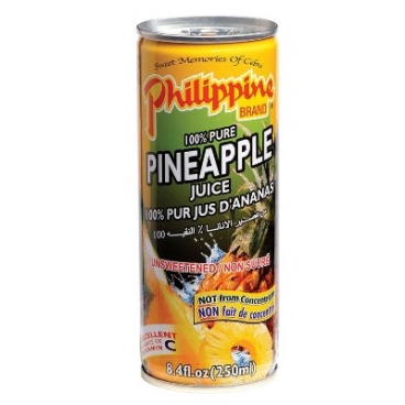 PHILIPPINE BRAND PINEAPPLE - SUCCO DI ANANAS 24x250ml